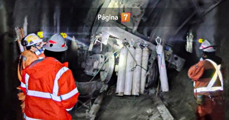 Codelco informó avance de 15 metros en rescate de trabajadores atrapados en El Teniente