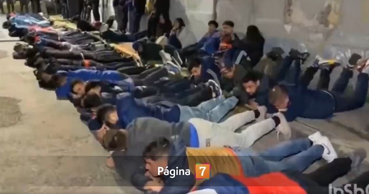 Revelan listado completo de hinchas detenidos tras graves incidentes en el partido de U. de Chile e Independiente