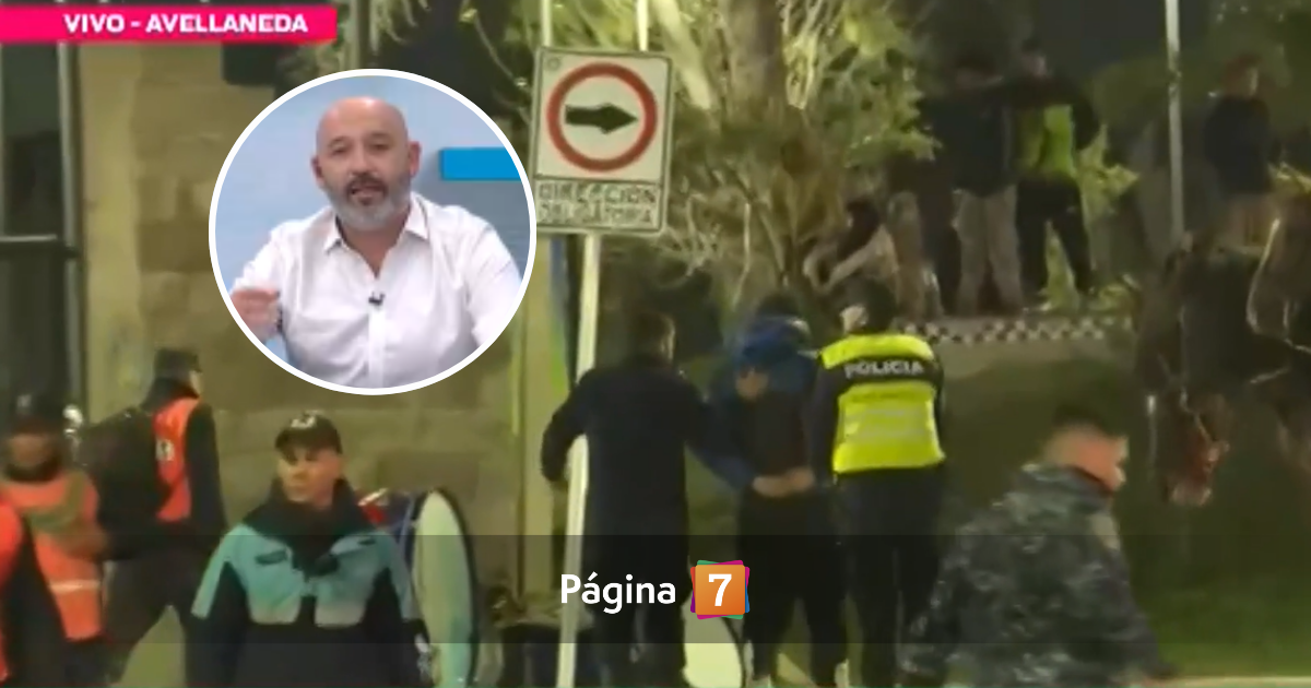 Rodrigo Vera lanzó grave acusación contra policía argentina tras disturbios en Avellaneda: "Lo vi"