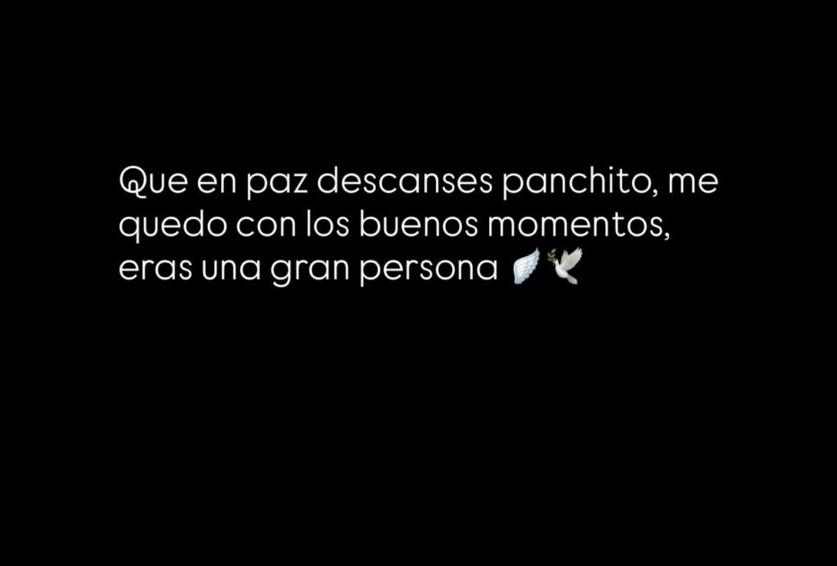 Steffi Méndez despidió a Panchito de Los Méndez tras su fallecimiento
