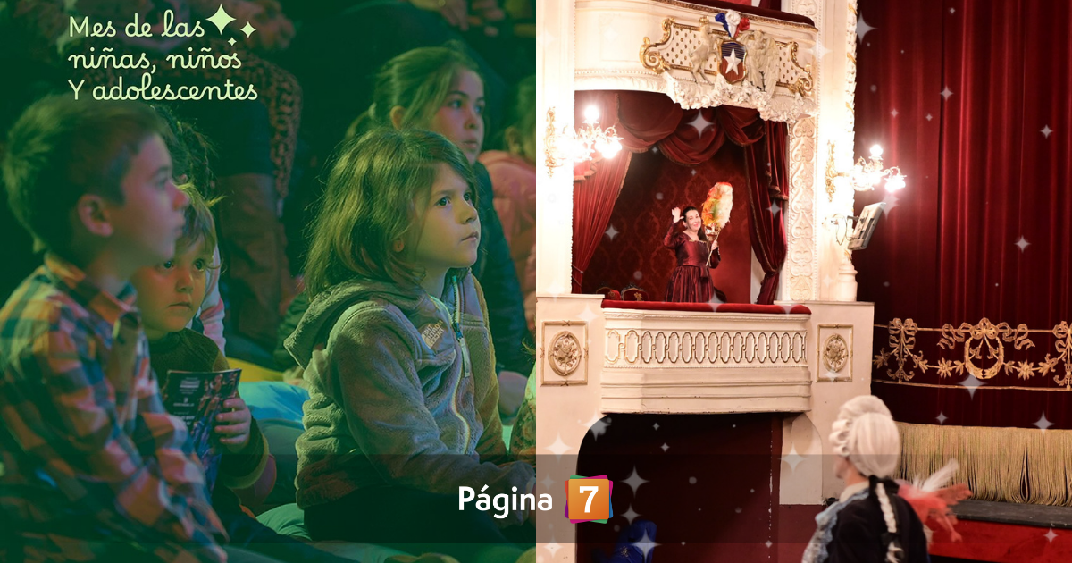 Teatro Municipal de Santiago celebrará el Mes del Niño con conciertos, talleres y visitas mágicas