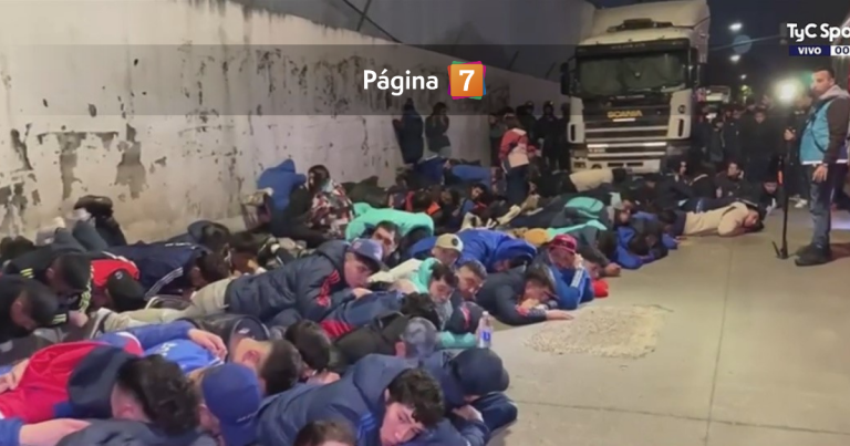 Liberan a 103 chilenos detenidos en disturbios entre hinchas de Universidad de Chile e Independiente