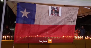 "Familia minera": realizan velatón por mineros atrapados en El Teniente