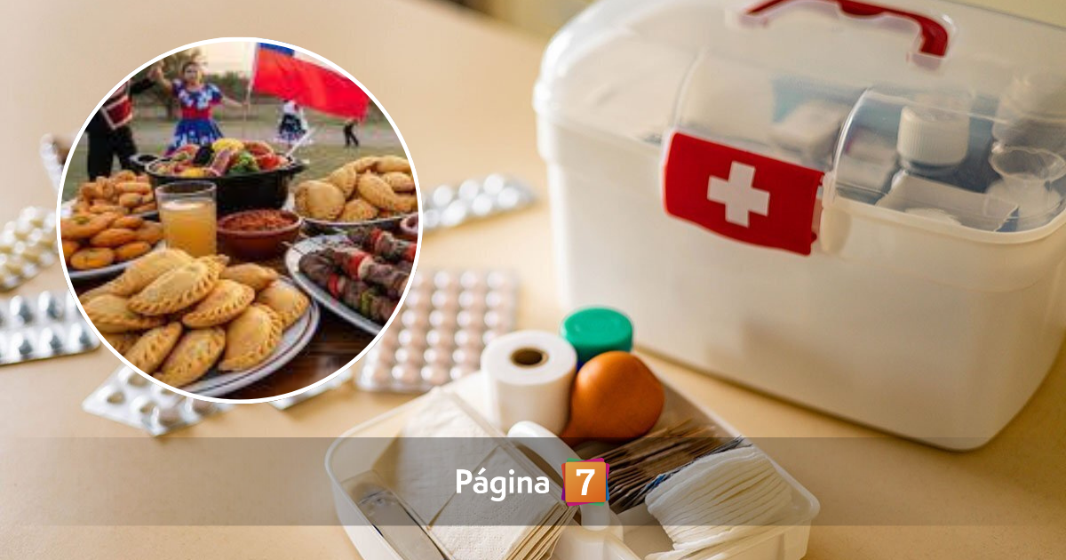 Recomendaciones botiquín en fiestas patrias