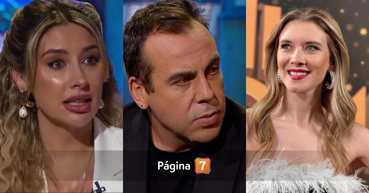 Camila Andrade, Francisco Kaminski y Carla Jara