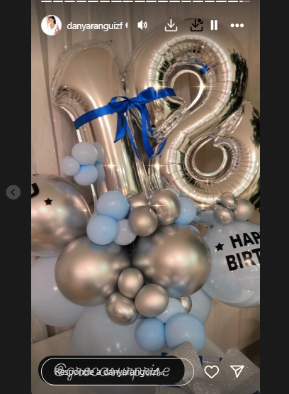 Daniela Aránguiz y cumpleaños de su hija