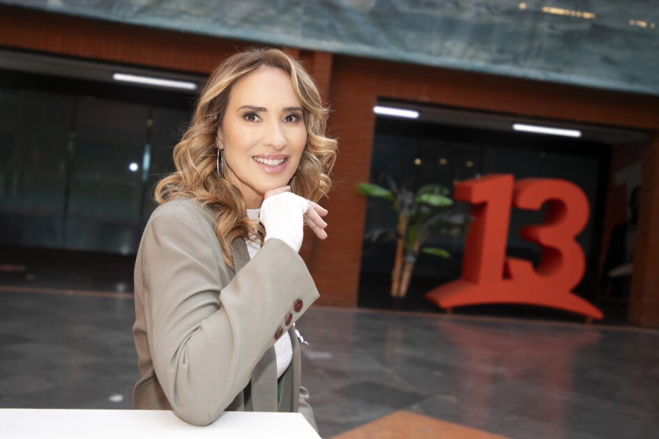 Angélica Castro en Canal 13
