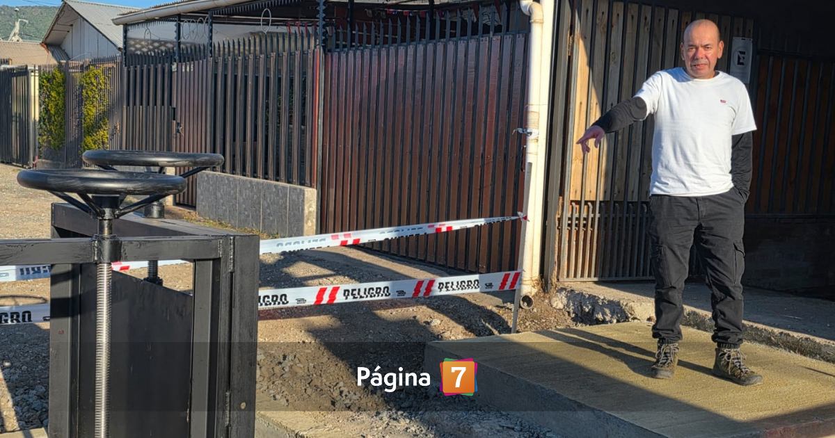 Empresa constructora bloqueó entrada de vecino en Rengo con canal de regadío