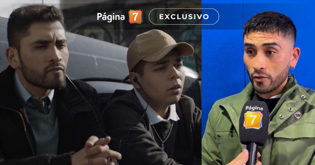 Gastón Salgado y Gianluca en Los afectos