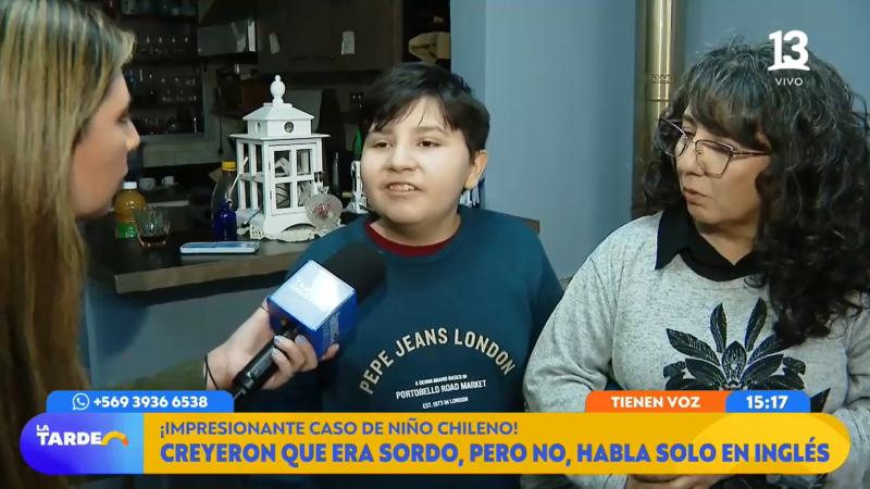 Niño chileno de 6 años habla solo en inglés sin que nadie le enseñara: "Un don que Jesús me regaló"