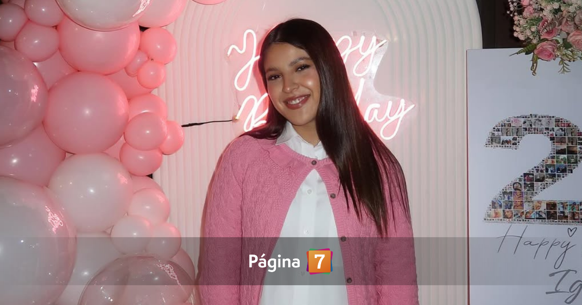 Ignacia Antonia compartió imágenes de su celebración rosa de cumpleaños: ¿Cómo así que ya tengo 24?"