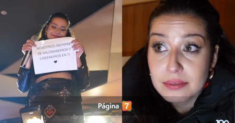 La emoción de María José Quintanilla por sorpresa de fans en show: 