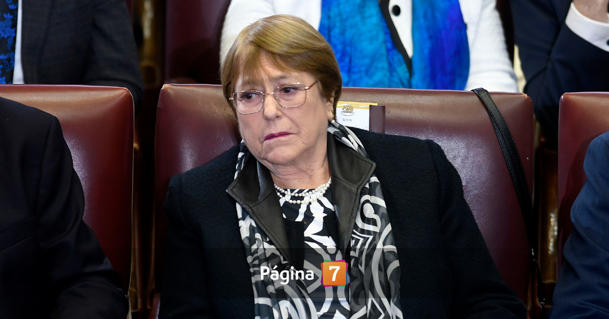 Michelle Bachelet y posible postulación a la ONU