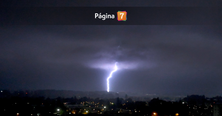 Para este domingo: emiten Alerta Meteorológica por tormentas eléctricas en la RM