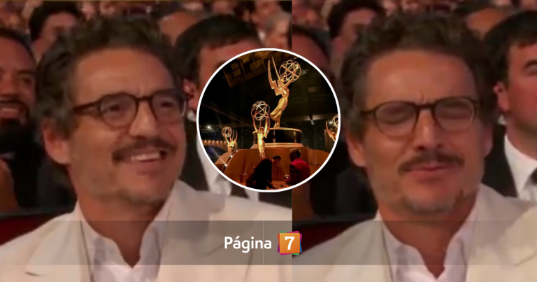 La reacción de Pedro Pascal a gritos del público que pedía que ganara un Emmy: no se lo llevó