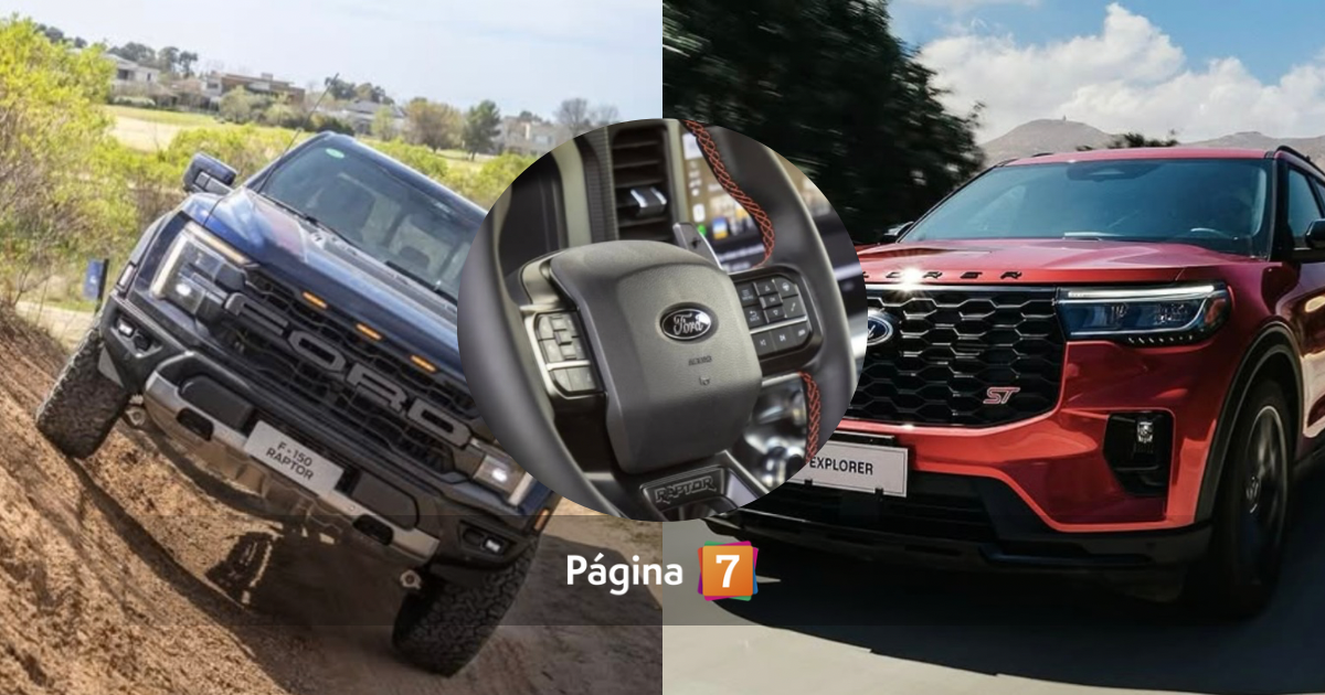 Sernac avisa de vehículos Ford con fallas