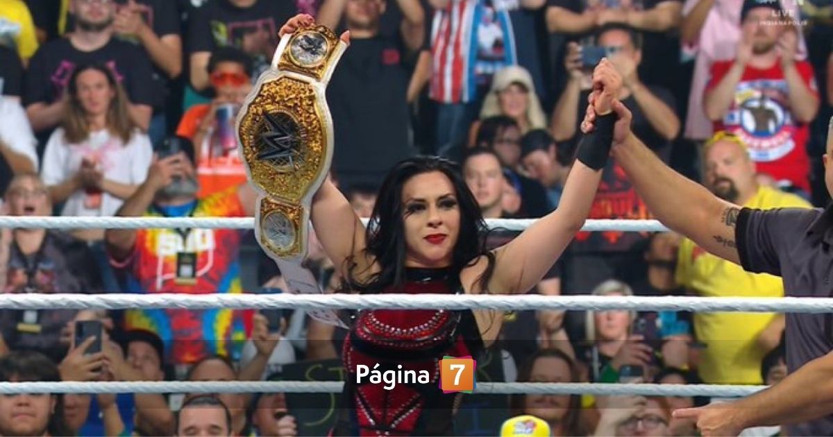 Stephanie Vaquer Campeona Mundial de WWE