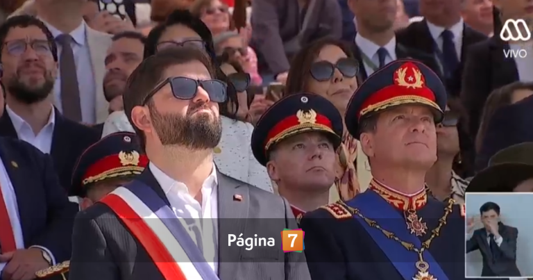 La crítica que se repitió durante transmisión de Parada Militar: 