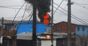 Un fallecido y cinco viviendas afectadas: registran incendio en La Pintana