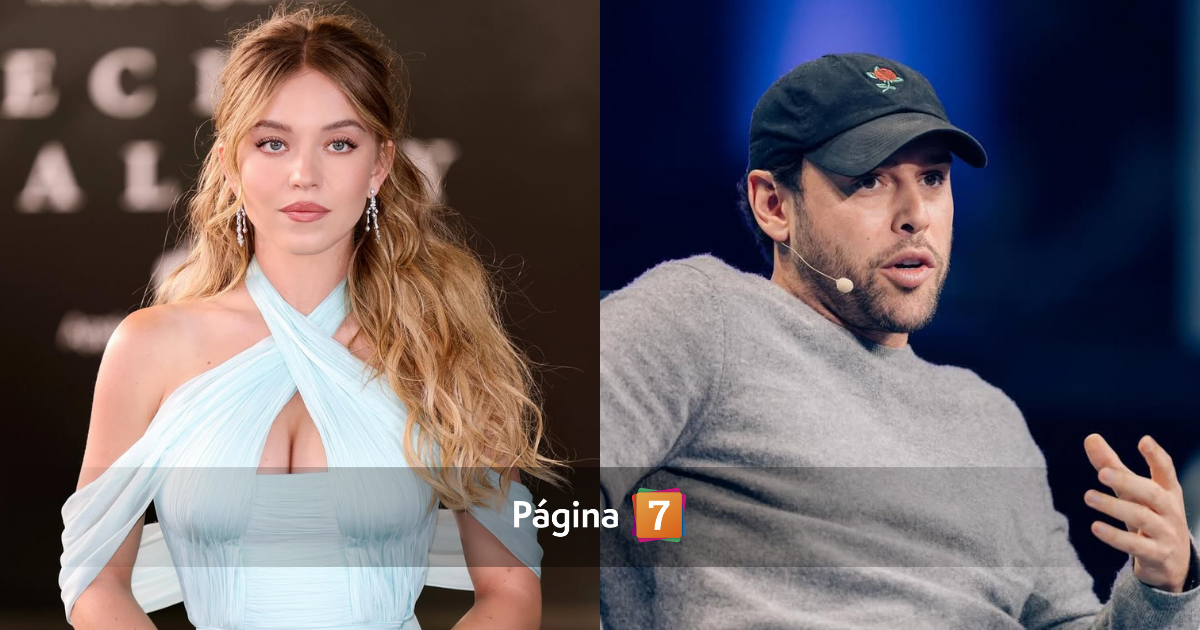 Sydney Sweeney y Scooter Braun romance