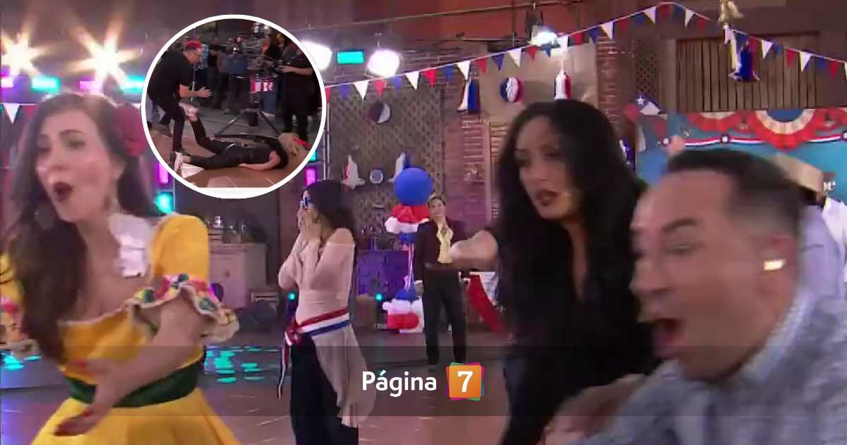 "Me fui de boca": psicóloga Alexandra Vidal sufrió estrepitosa caída en 'Hay que decirlo'