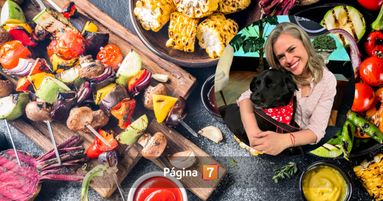 Eliana Albasetti compartió ideas para celebrar Fiestas Patrias con un asado vegano lleno de sabor
