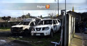 Violento ataque en predio rural de Ercilla: desconocidos quemaron vehículos y bodega