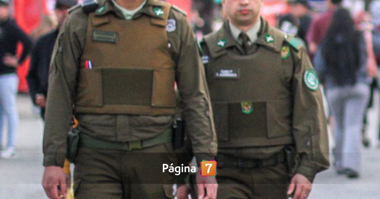 Carabinero terminó herido de gravedad durante fiscalización: sujeto lo atacó con un ladrillo