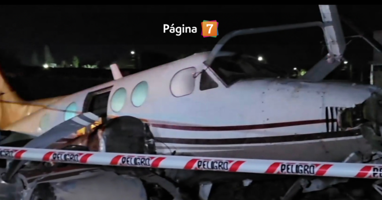 Avioneta que viajaba a Santiago se precipitó en condominio tras perder energía en pleno vuelo