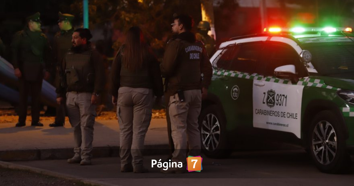 carabineros detención