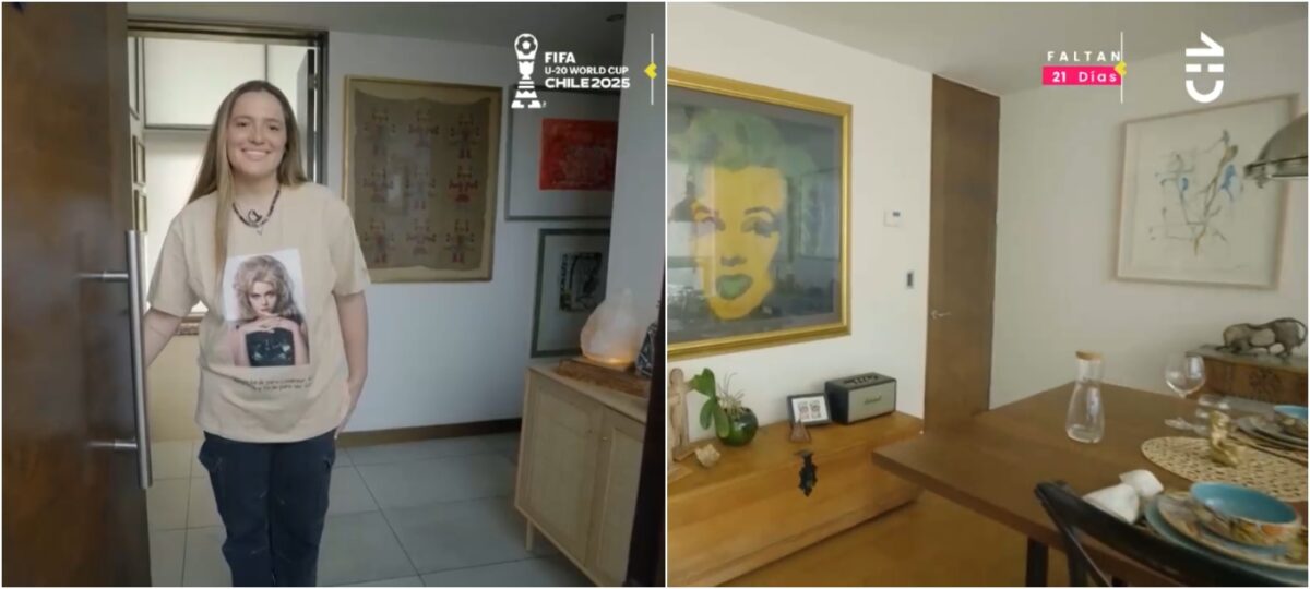 Laura de la Fuente mostró la casa donde vive con su madre, Angélica Castro