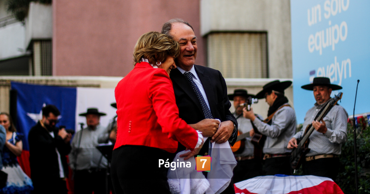 cueca evelyn matthei y juan sutil