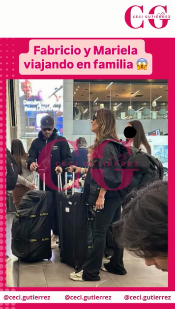 ¿Reconciliación? Captan a Fabricio Vasconcelos y Mariela Román juntos en el aeropuerto