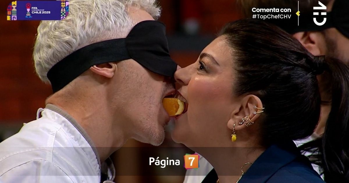 El jugado momento de Ricardo Fernández y Fernanda Fuentes en Top Chef VIP