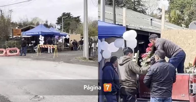 Realizan emotiva despedida a niña de 11 años que murió atropellada por chofer ebrio en Pucón