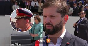 Gabriel Boric se cuadró con general Iturriaga sobre narcotráfico en Fuerzas Armadas en su última Parada Militar