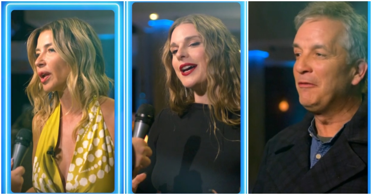 Francisca Merino, Tanza Varela y Pablo Mackenna.