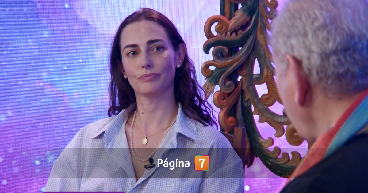 Javiera Díaz de Valdés recibió mensaje de su fallecido marido