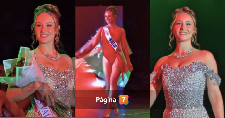 Quién es Katia Hoffmann, finalista de Miss Valdivia que protagonizó feroz pelea afuera de una disco