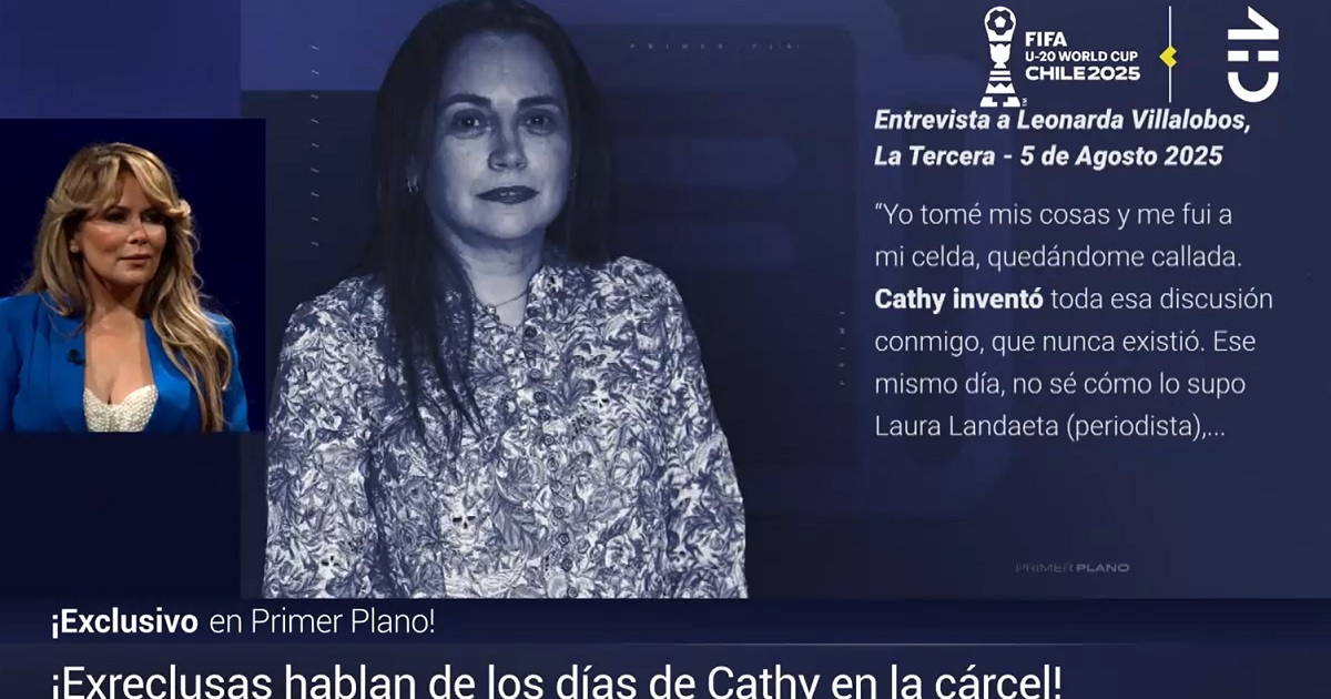 Revelan que Leonarda Villalobos hostigó a Cathy a Barriga en la cárcel