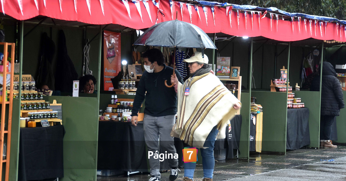 Lluvias en zona central