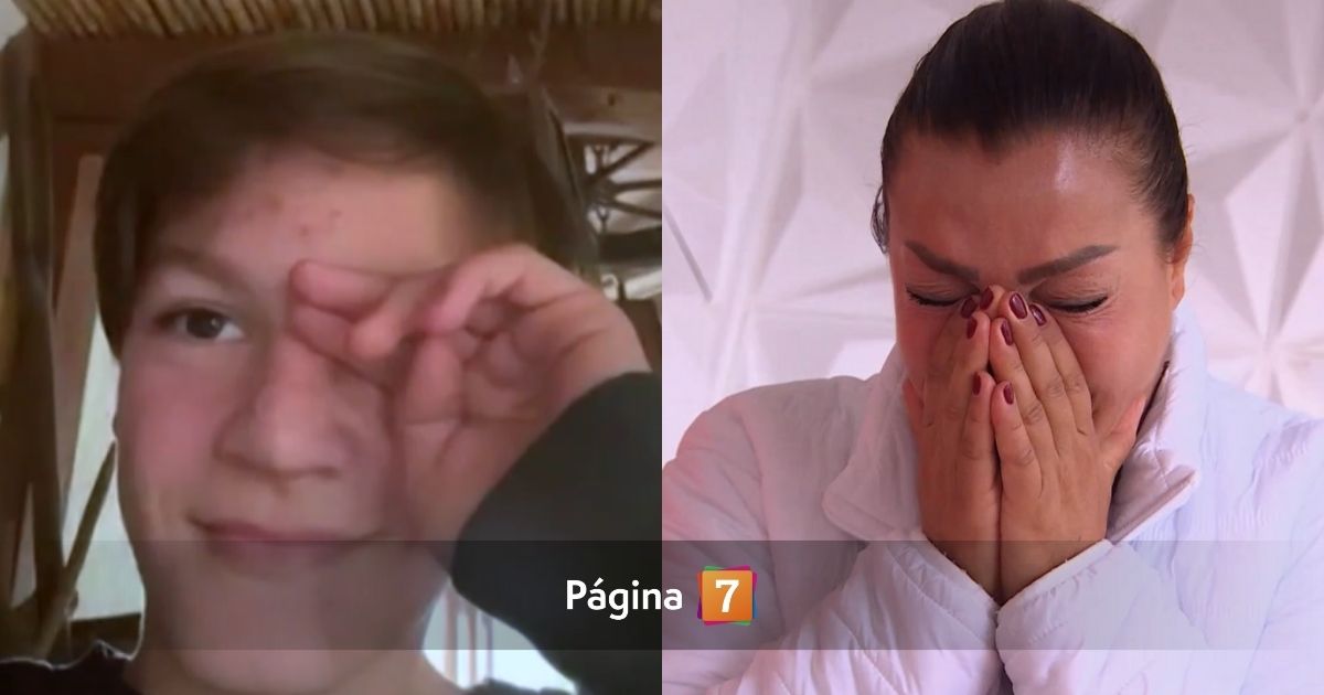 marlen olivari habla con su hijo en Mundos Opuestos