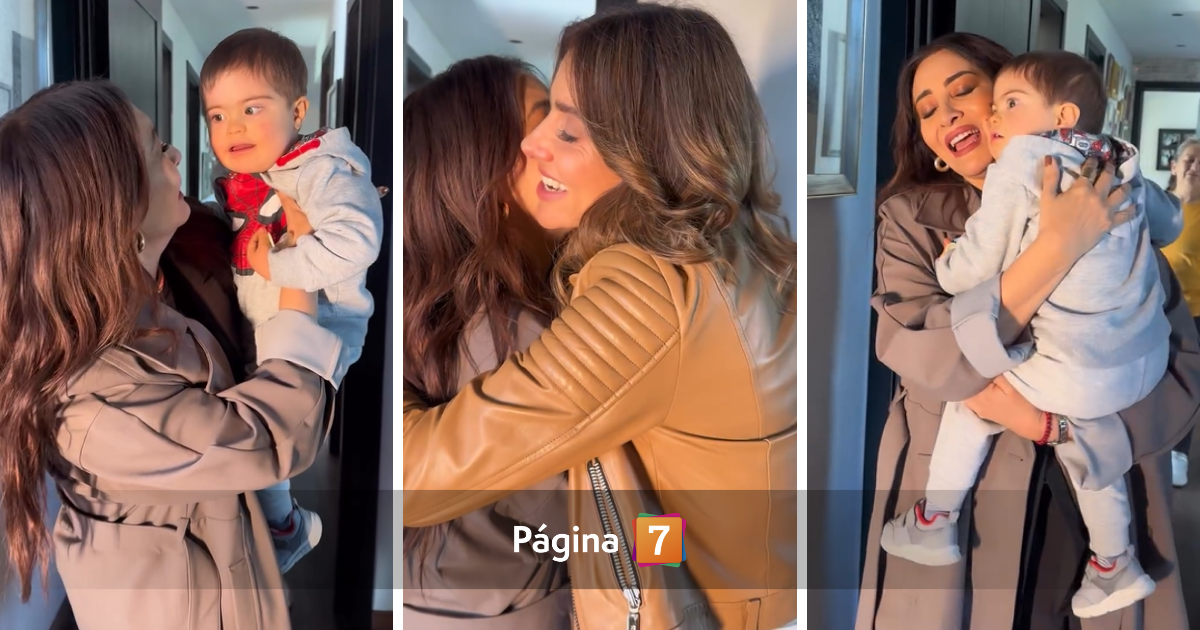 Mágico momento: Myriam Hernández conoció a Domingo, le cantó y emocionó a María Luisa Godoy