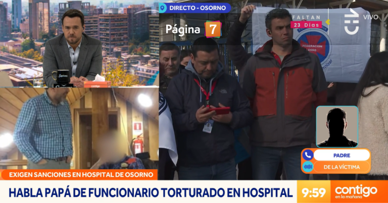 Dramático relato de padre de trabajador TEA torturado: 