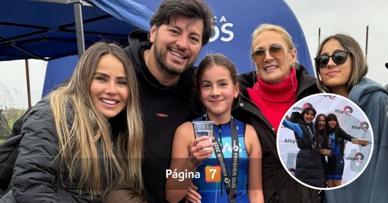 Paloma Aliaga celebró emocionante triunfo deportivo de su hija con Cristóbal Valenzuela