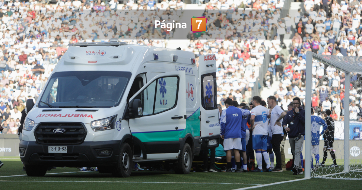 informan estado de Patricio Toledo tras desplomarse en pleno Claro Arena