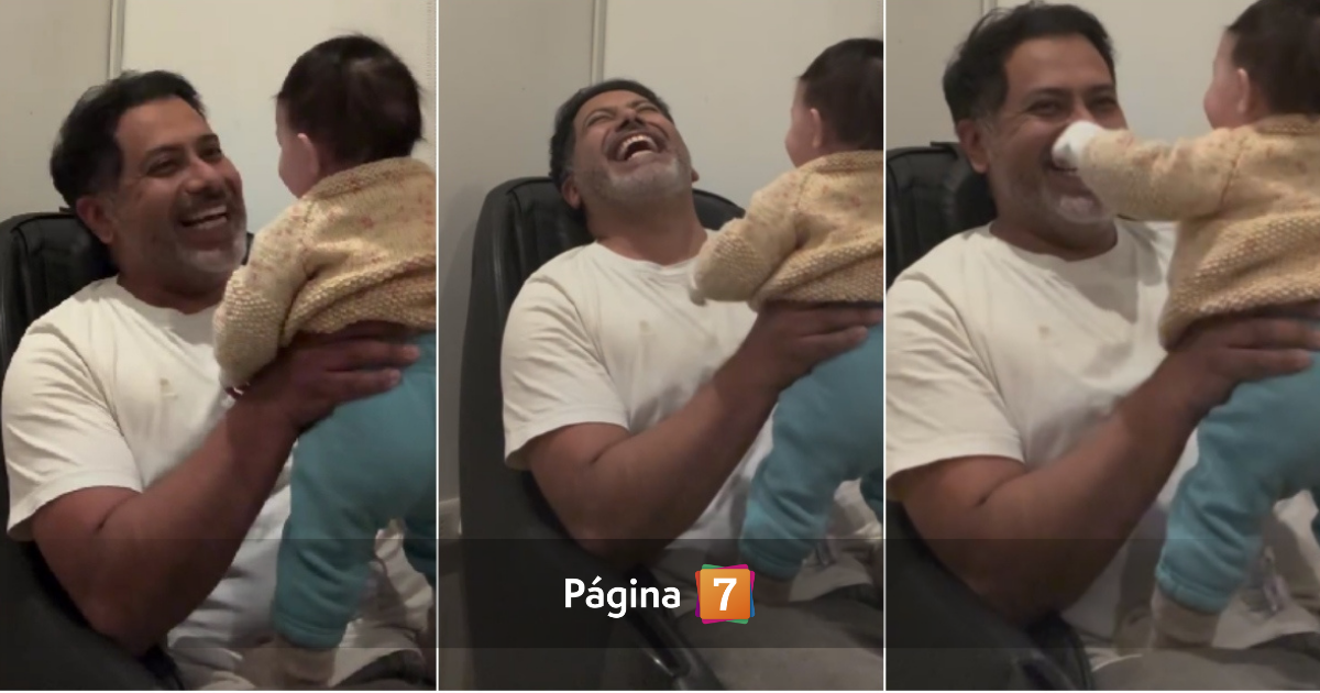 Pedro Ruminot compartió tierno video con su hija Mila