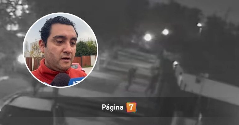 Registran violento turbazo en Peñalolén: dueño de casa entregó dramático testimonio