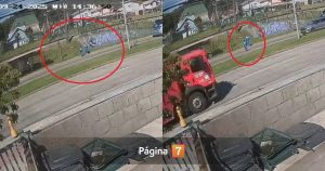 Video mostró brutal atropello a escolar en Chiguayante