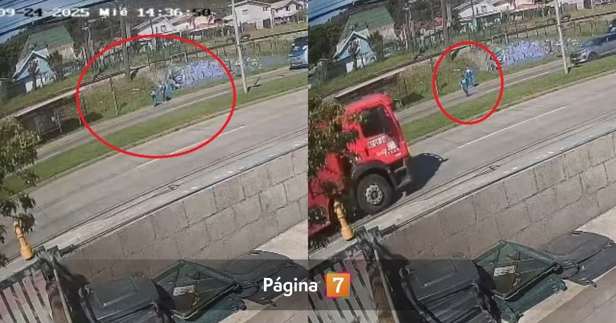 Video mostró brutal atropello a escolar en Chiguayante
